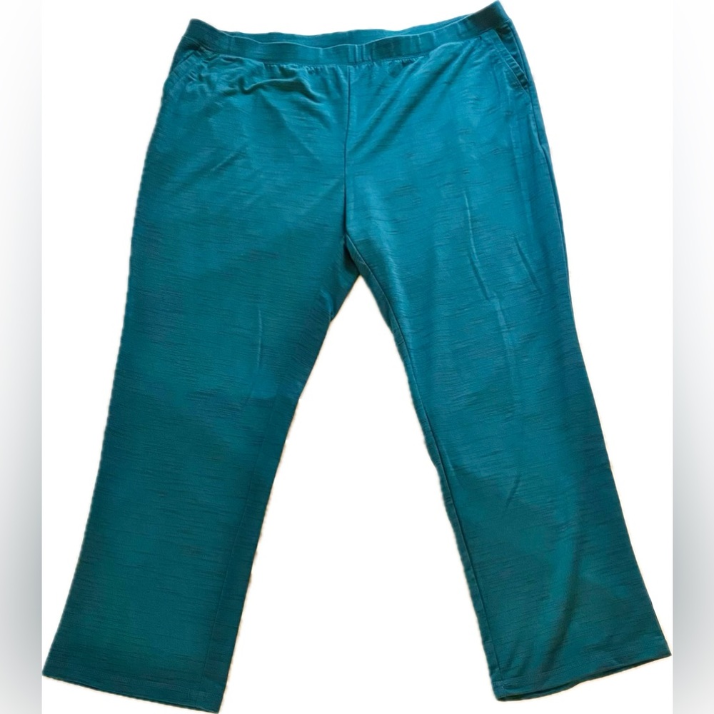 NWOT CATHERINES Pants Teal  2X